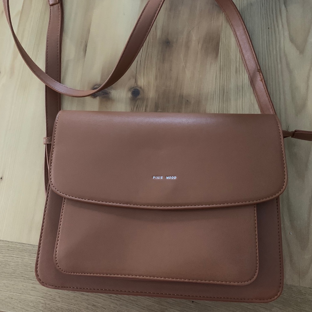Pixie Mood Camel Crossbody